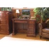 La Roque Mahogany Furniture Single Pedestal Computer Desk IMR06B